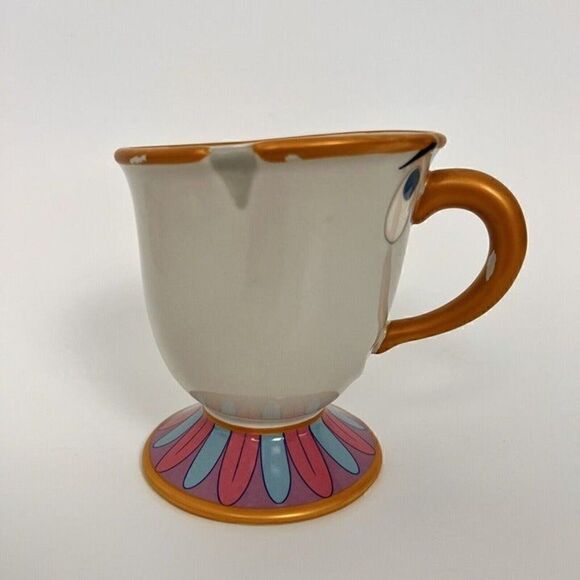 Disney Parks Beauty And The Beast Chip The Tea Cup Ceramic Coffee Cup Mug - Picture 3 of 9